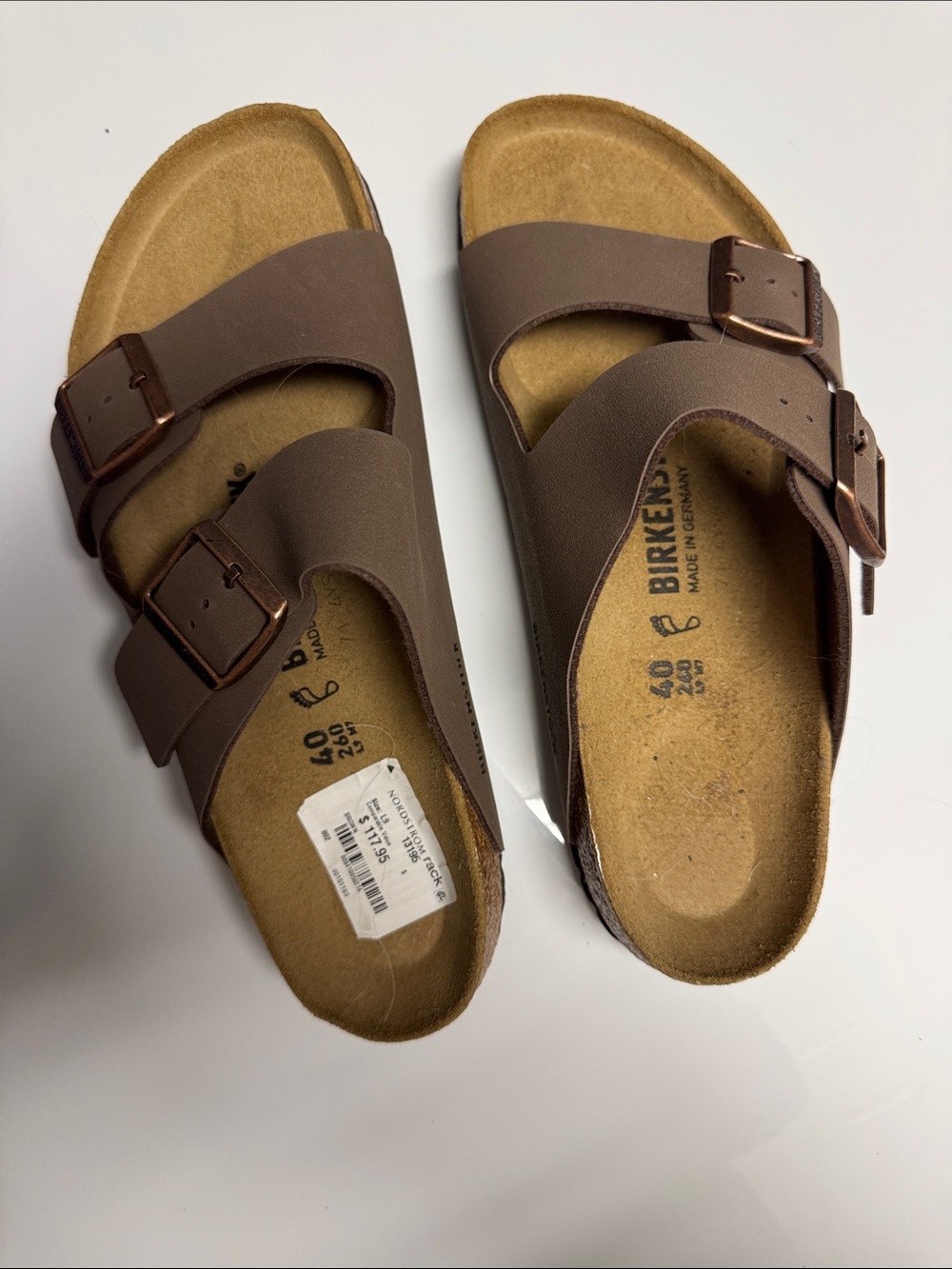 NWT Birkenstock Arizona Size 40 women’s size 9 - Picture 2 of 6